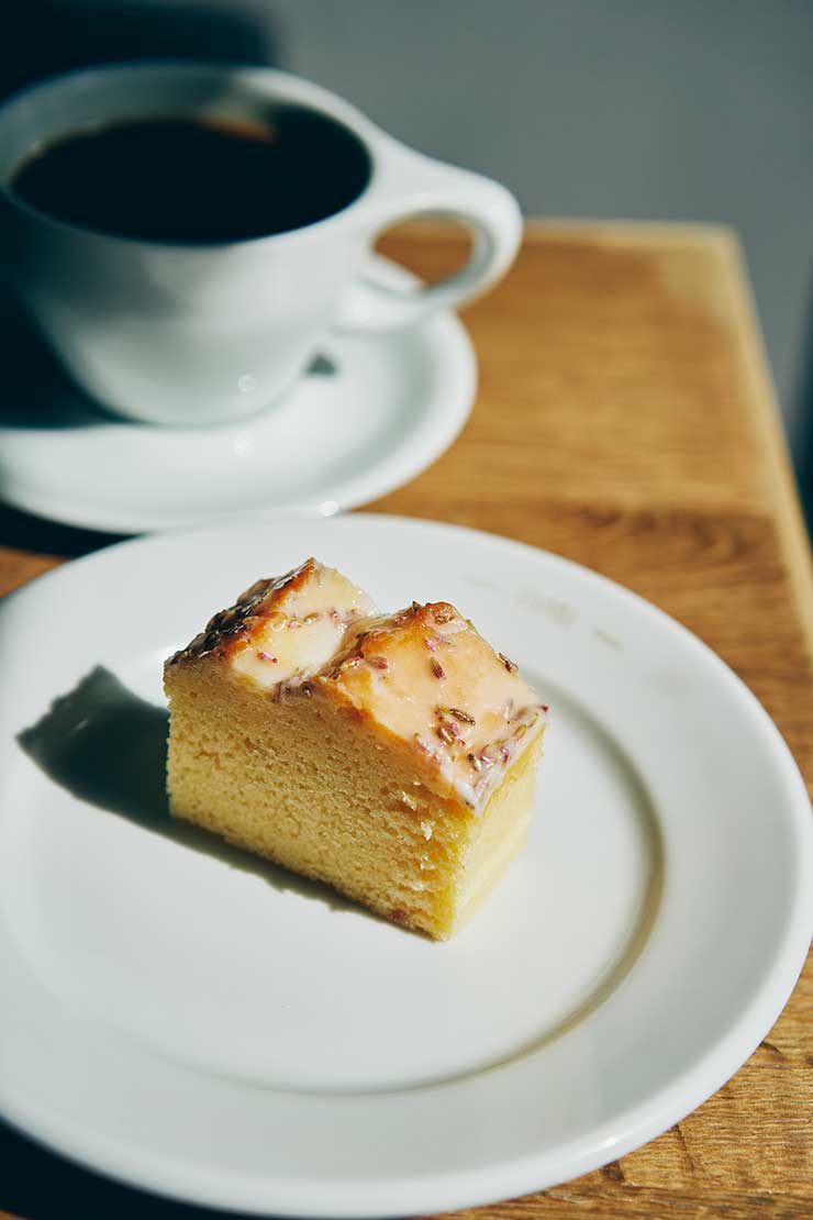 レモンラベンダーのパウンドケーキ