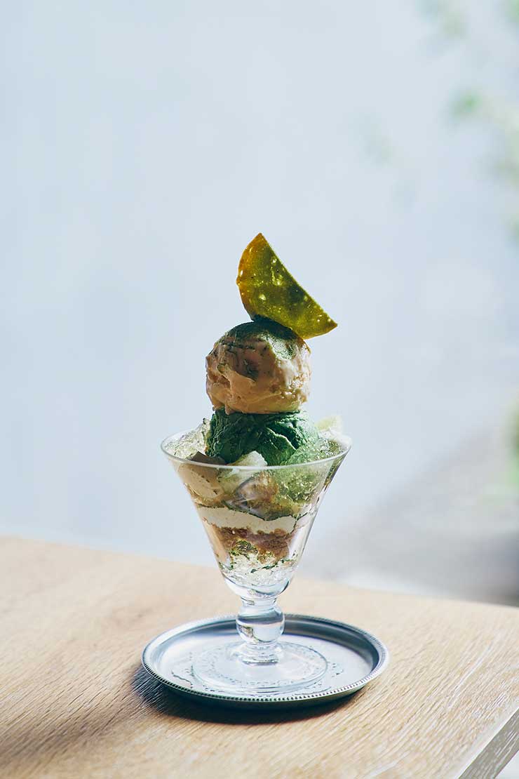 抹茶パフェ