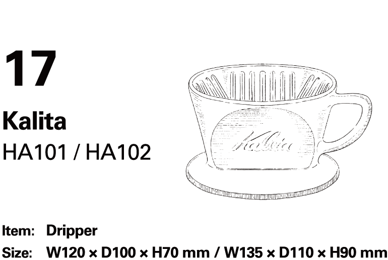 Kalita HA101 / HA102
