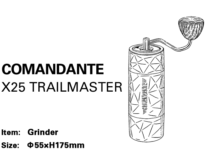COMANDANTE X25 TRAILMASTER