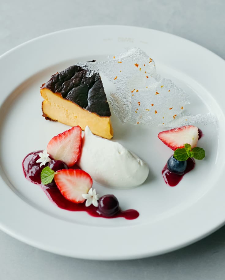 Trois Basque Cheesecake