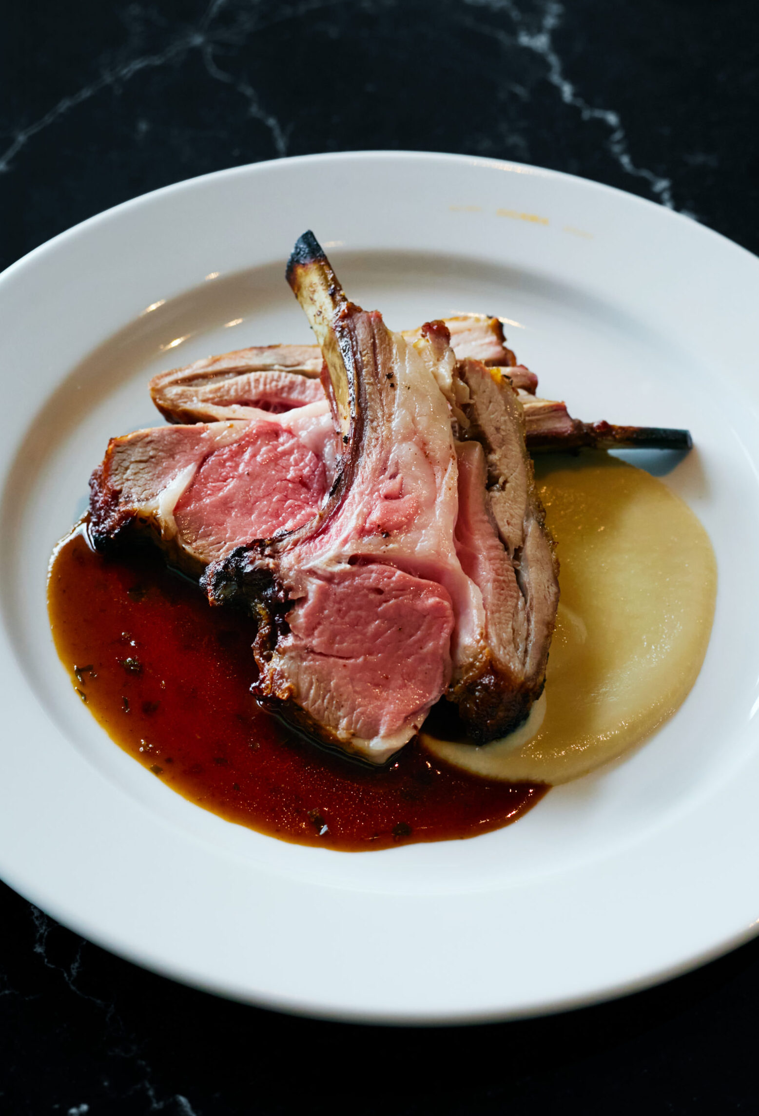 Charcoal‑Grilled Lamb Loin