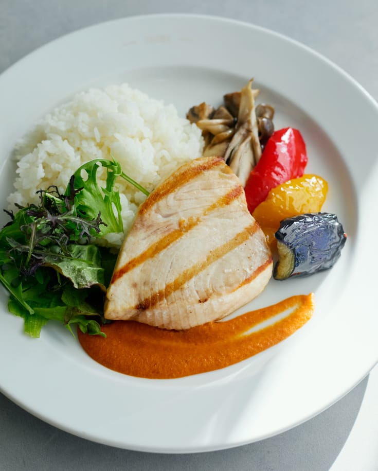 本日のプレートランチ（魚料理）