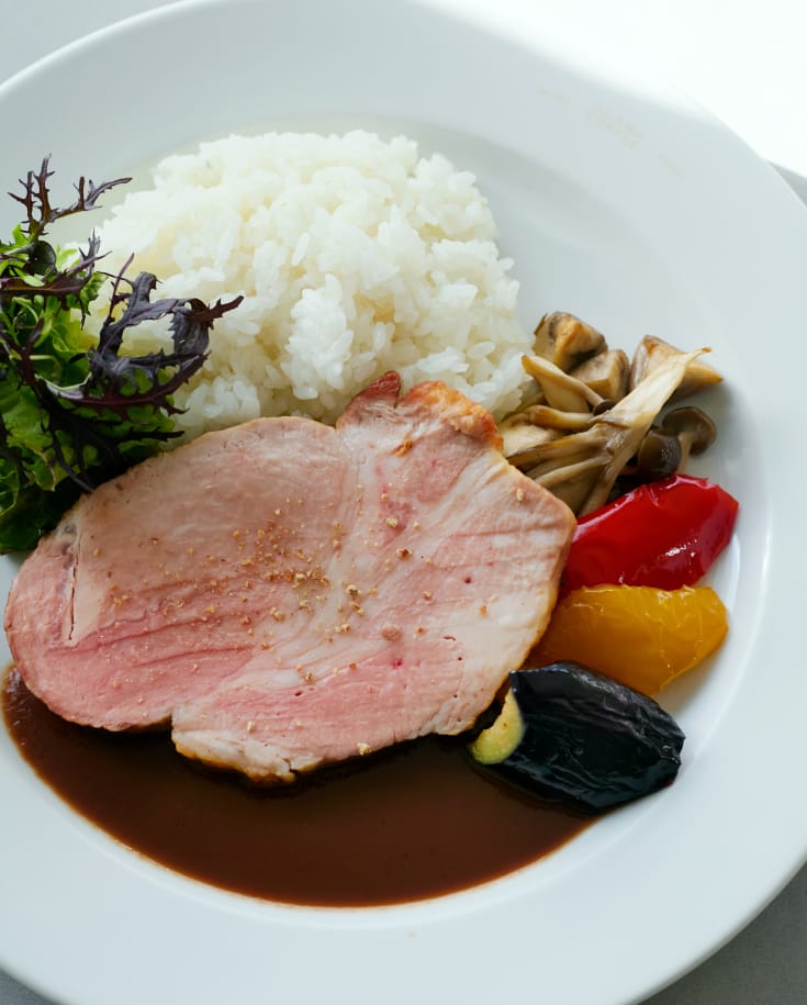 本日のプレートランチ（肉料理）